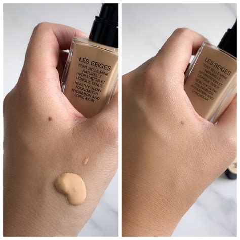 chanel belle mine les beiges|LES BEIGES Healthy Glow Foundation Hydration and Longwear .